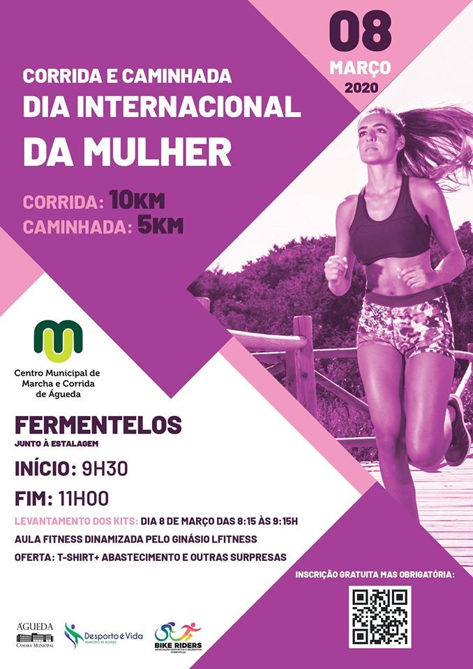 Corrida e Caminhada Dia da Mulher