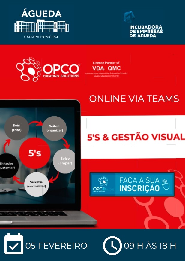 Formação Online 5'S e Gestão Visual