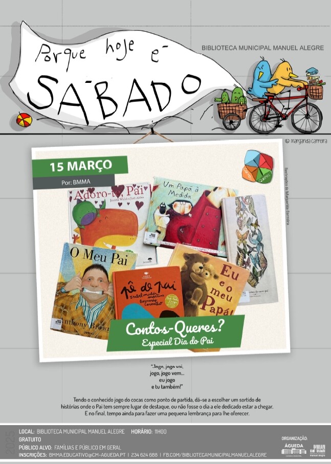 Porque Hoje é Sábado…"Contos-Queres? Especial Dia do Pai" por BMMA