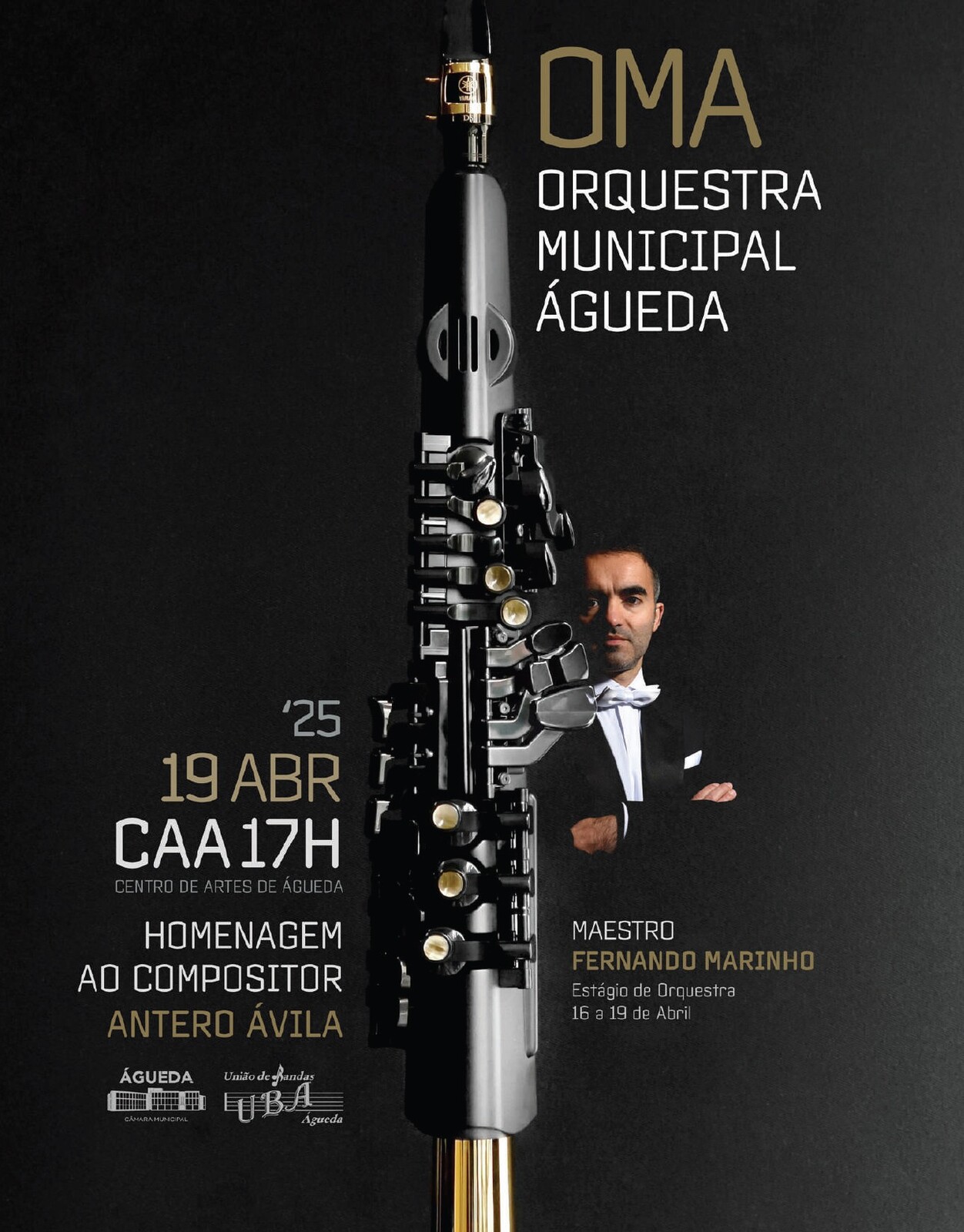 Concerto do estágio da Orquestra Municipal de Águeda - UBA