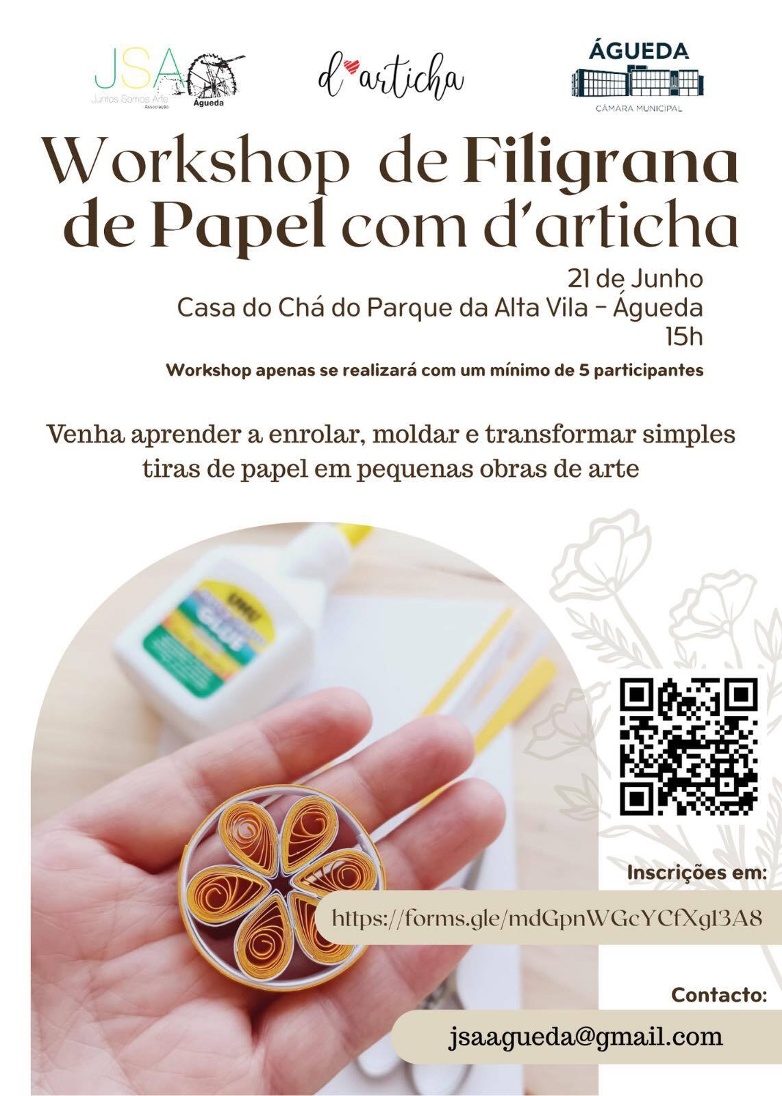 Workshop de Filigrana de Papel