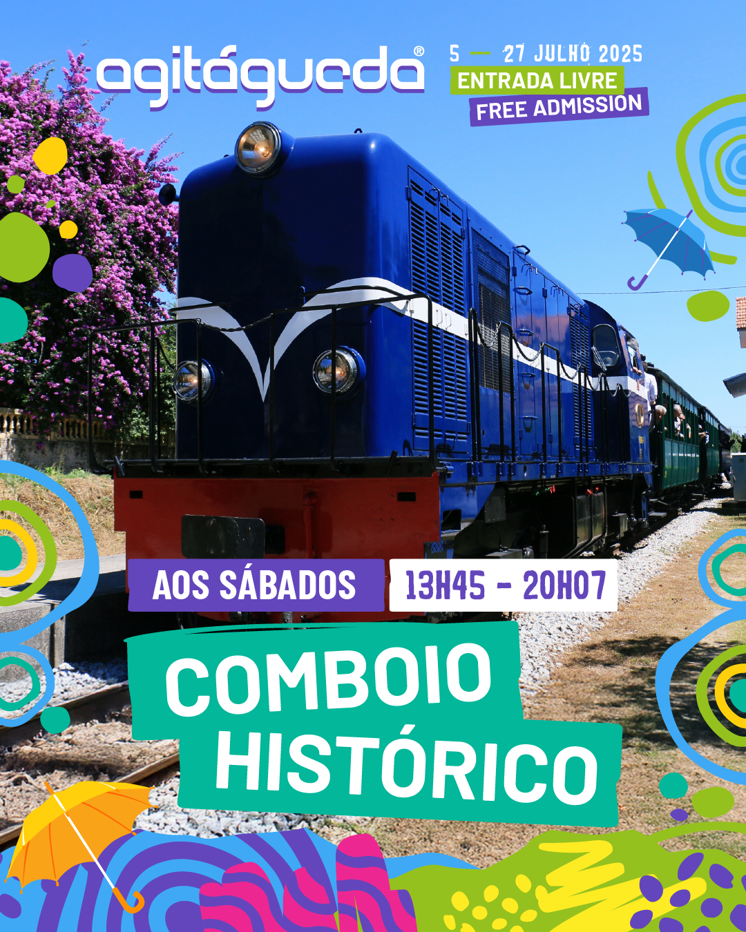 O Comboio Histórico do Vouga volta a circular este verão!