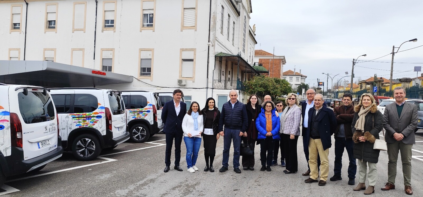 Câmara de Águeda entrega quatro viaturas elétricas às Unidades de Saúde do concelho