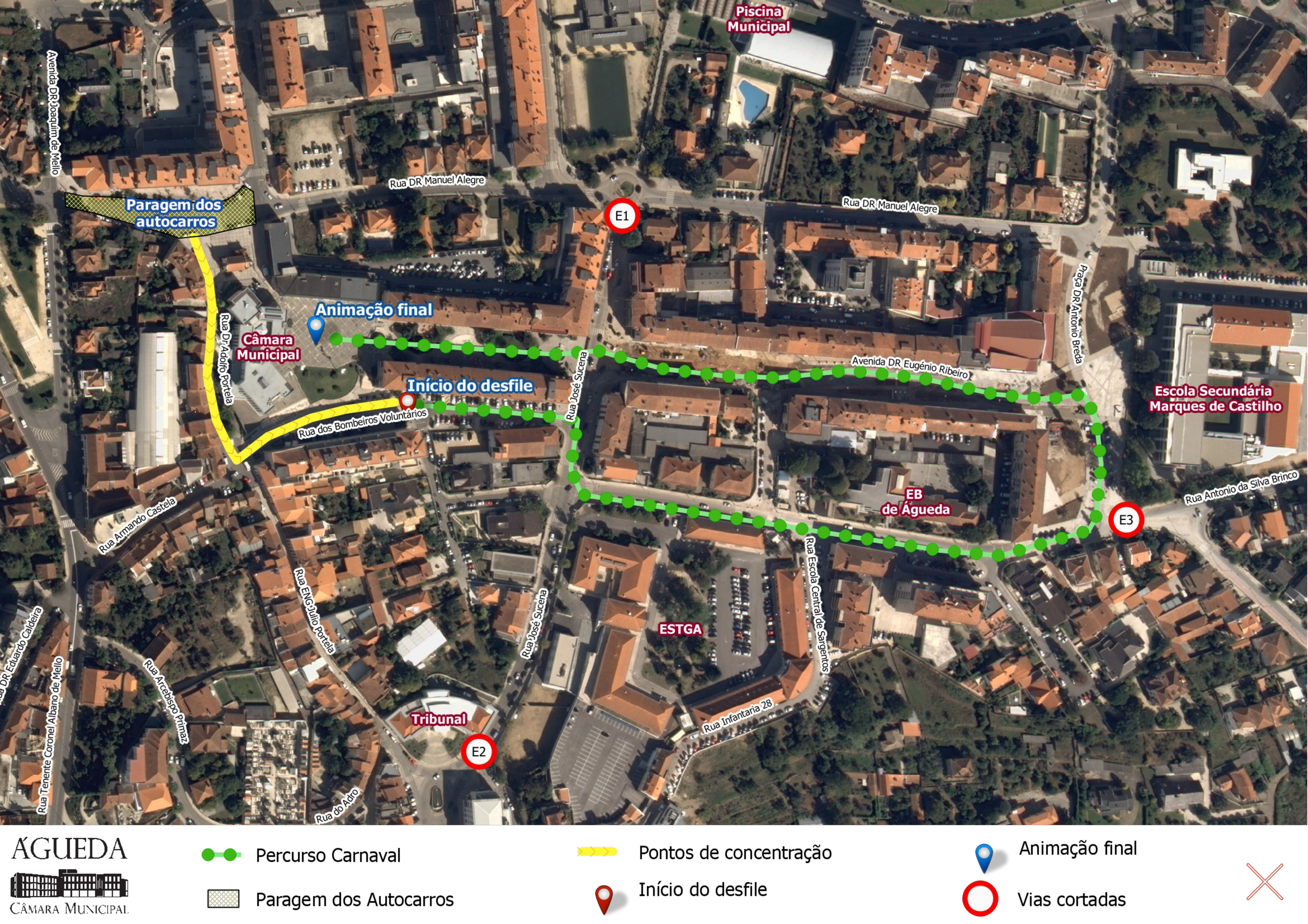 Percurso Carnaval 2018