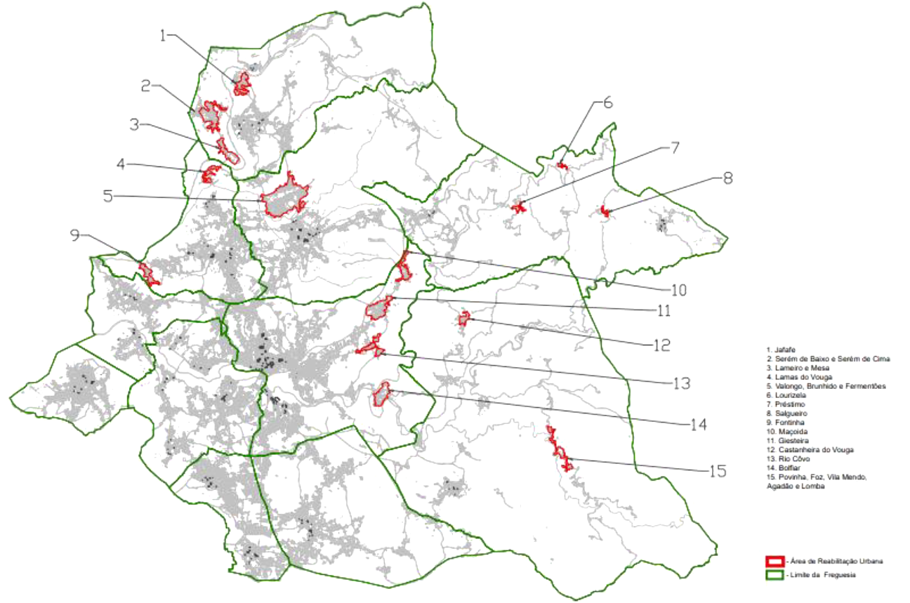 Delimita&ccedil;&atilde;o de 15 ARU