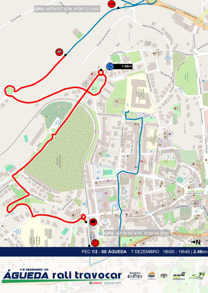 Mapa Super Especial - &Aacute;gueda