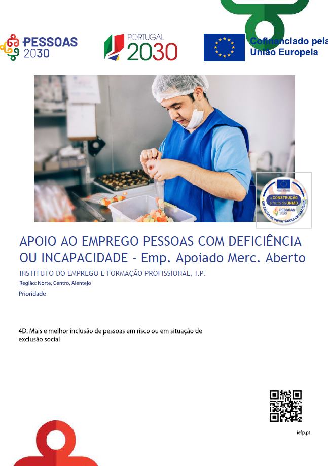Apoio ao Emprego - Pessoas com defici&ecirc;ncia