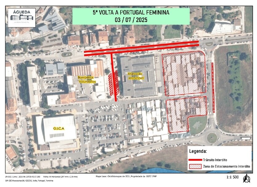Volta a Portugal Feminina - Mapa
