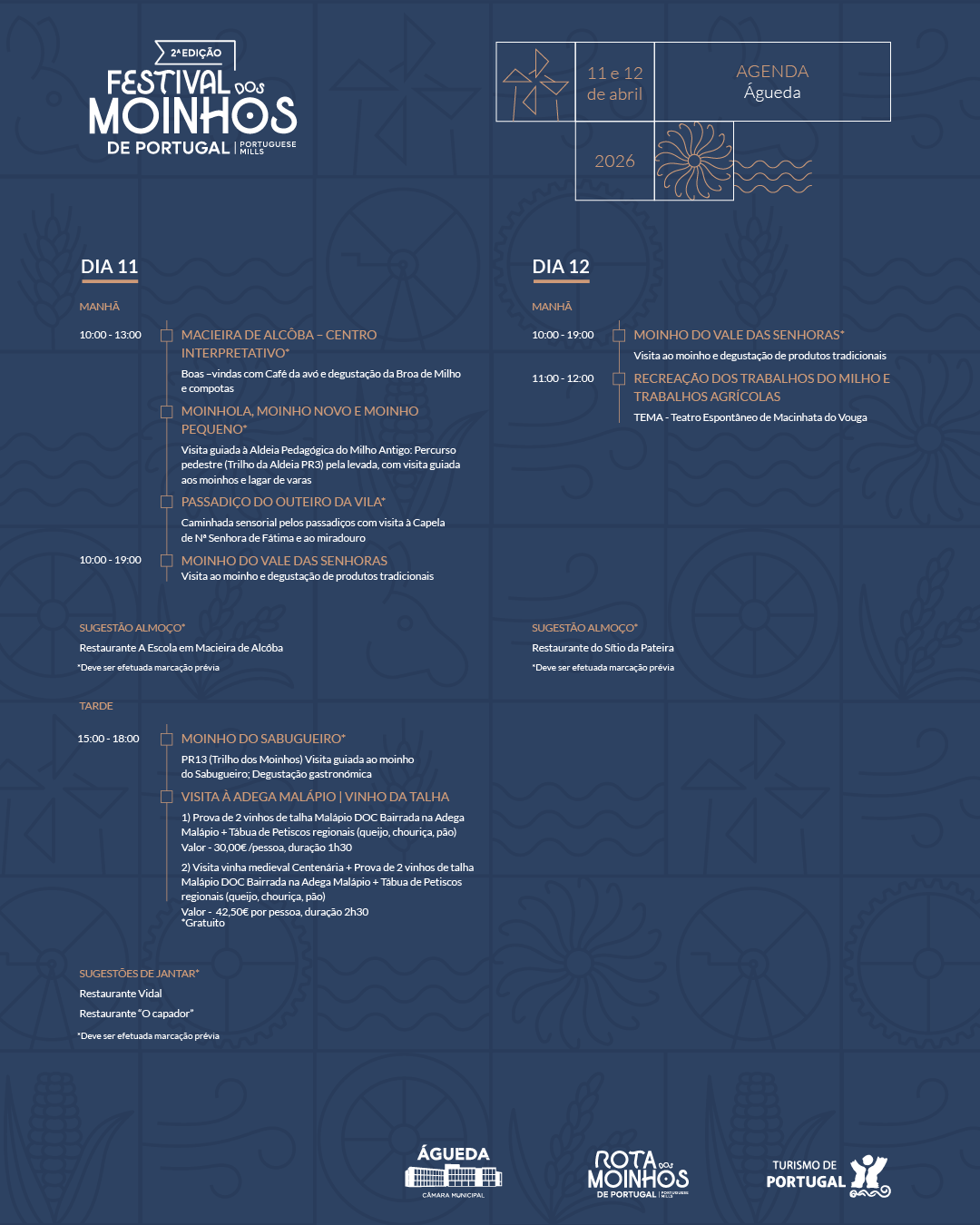 Festival dos Moinhos de Portugal - &Aacute;gueda