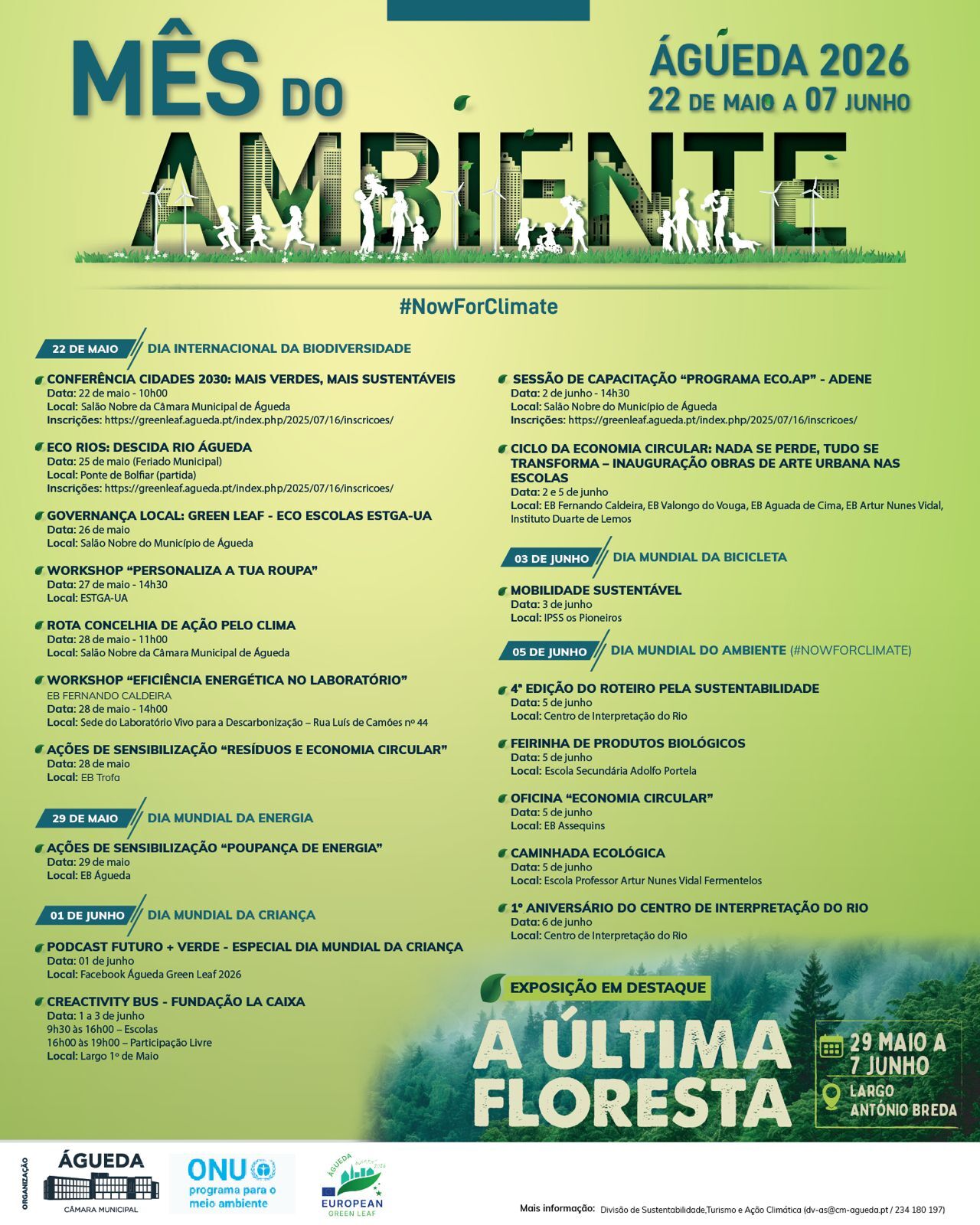 Cartaz M&ecirc;s do Ambiente