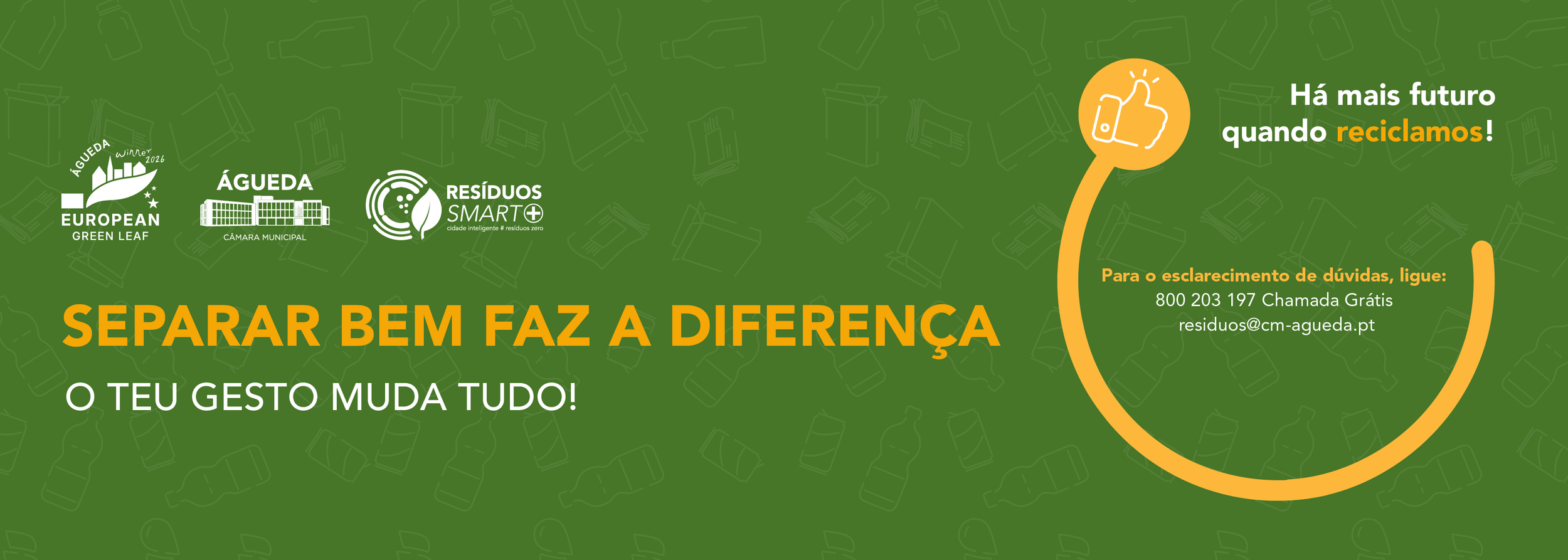 cartaz Separar bem faz a diferen&ccedil;a