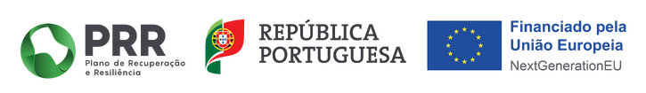 Plano de Recupera&ccedil;&atilde;o e Resili&ecirc;ncia | Rep&uacute;blica Portuguesa | Financiado pela Uni&atilde;o Europeia - NextGenerationEU